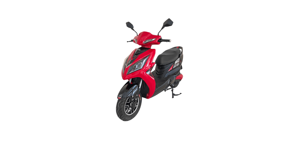 eeve india atreo electric scooter red color